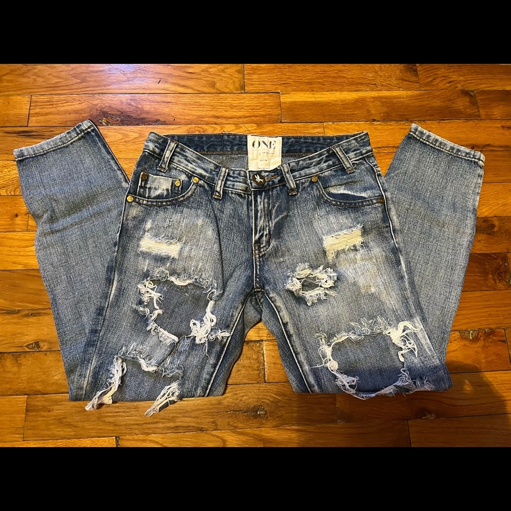 One Teaspoon Boyfriend Jeans